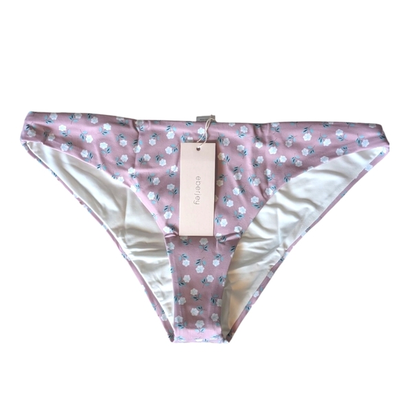 Eberjey Petite Fleur Annia Bikini Bottom Cashmere Rose - Picture 1 of 6